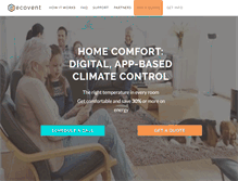 Tablet Screenshot of ecoventsystems.com